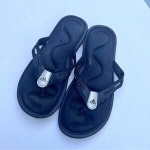 Adidas Women’s Sporty Athletic Logo Sandals Sz 8